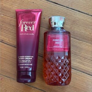 Bath & Body Works Forever Red Hydration Duo Brand New Sealed